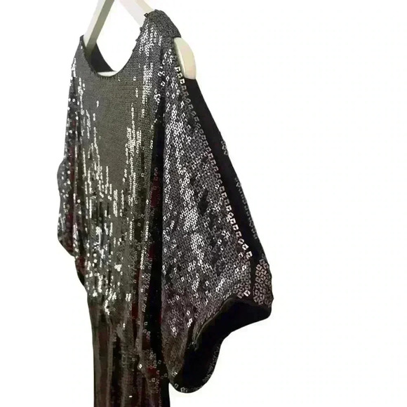 BA Nites by Melanie Lyne Sequins Mini Dress, Party-Ready Size 4, Glittery & Chic - Picture 10 of 16